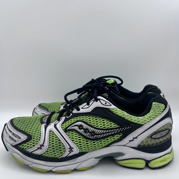 Saucony ProGrid Triumph 4 OG Yellow Black Grey‎ Green S70704-6 11.5